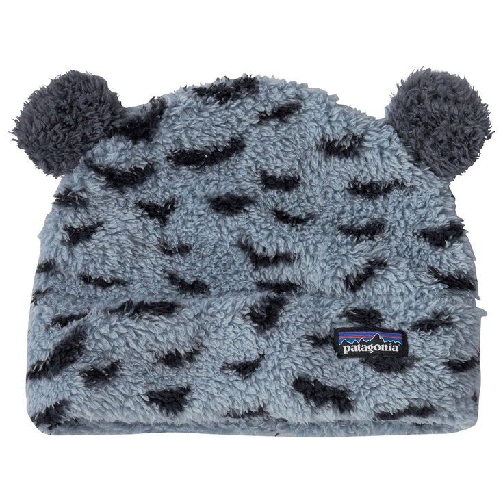 Patagonia Bonnet Baby Furry Friends Hat Snowy: Light Plume Grey Présentation