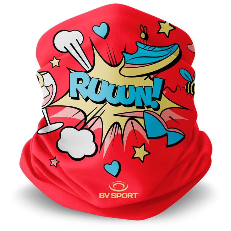 Bv Sport Halsdoeken Foulard Original Collector Des Bosses Et Des Bulles Pop Corail Voorstelling