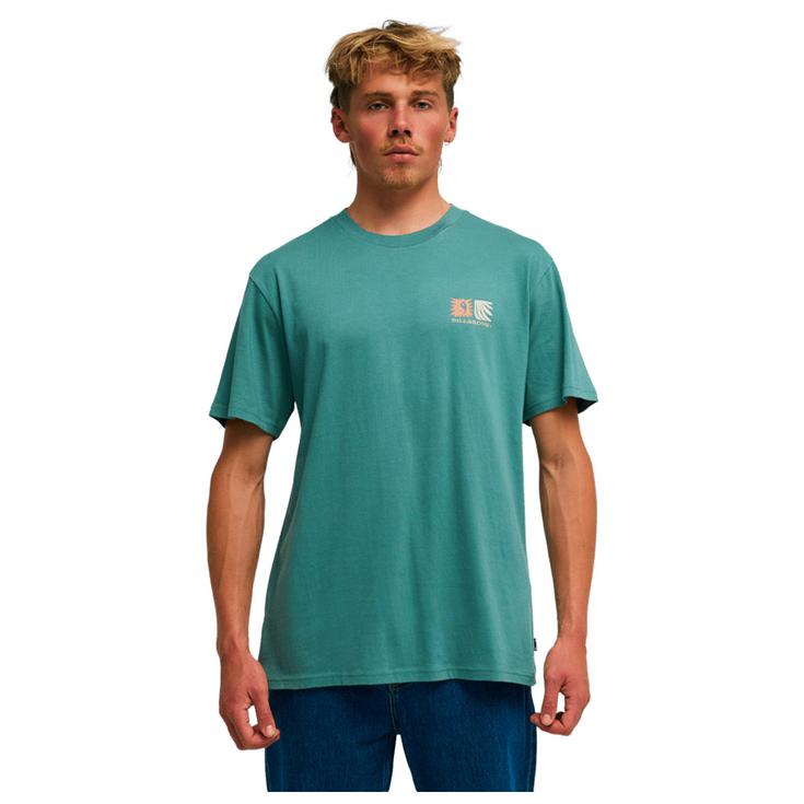 Billabong T-Shirt Surge Short Sleeve Sea Green Präsentation