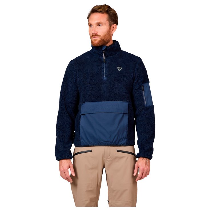 Rossignol Fleece Fleece Anorak Dark Navy Voorstelling