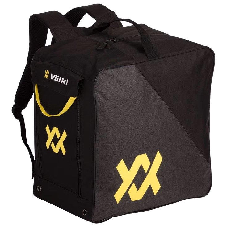 Volkl Boot bag Classic Boot Helmet Backpack Black Grey Yellow Winter 2025 Glisshop
