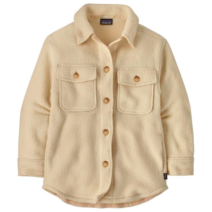 Patagonia Camisa W's Retro Pile Shacket Natural Presentación