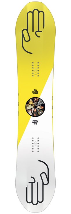 Bataleon Planche Snowboard Magic Carpet Dessus