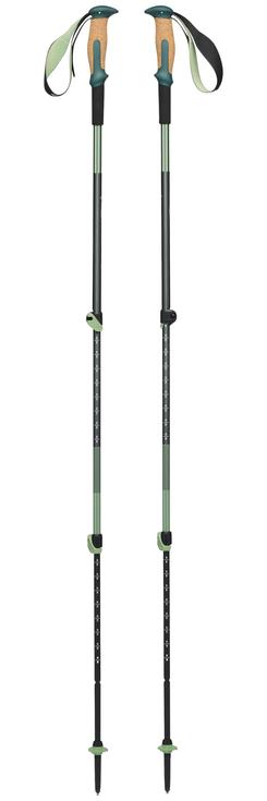 Black Diamond Skistöcke Trail Vista Shock Trek 110-140 cm Deep Woods Präsentation