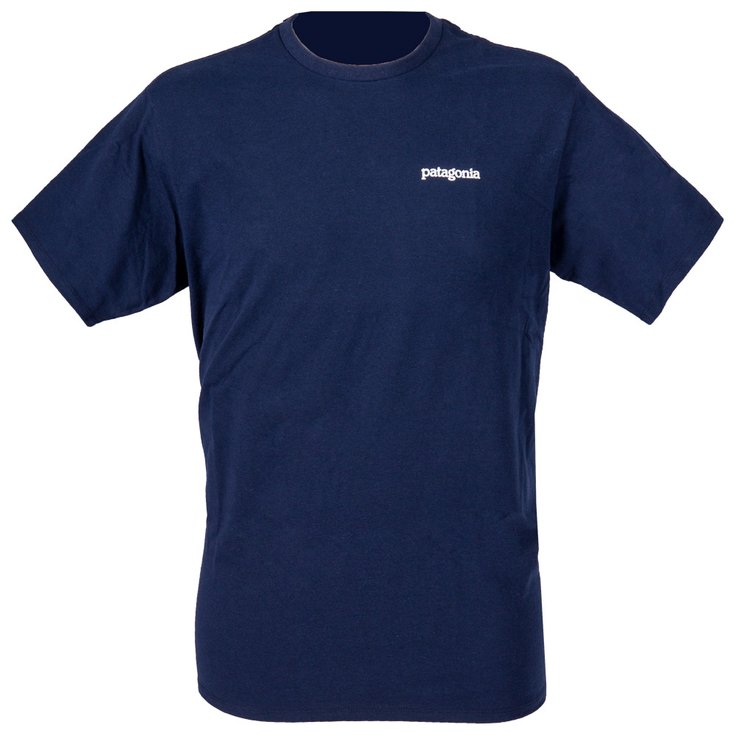Patagonia T-shirts Fitz Roy Horizons Responsibili-Tee New Navy Voorstelling