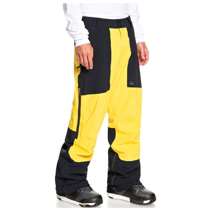 DC Ski pants Squadron Lemon Chrome Overview