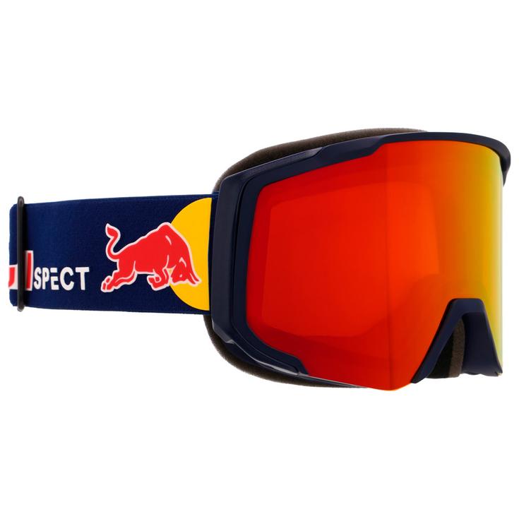 Red Bull Spect Skibrillen Jibb Mat Blue I-Boost Orange Red Mirror Voorstelling