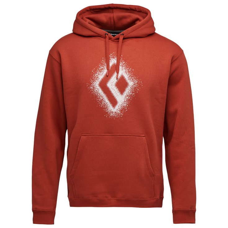 Black Diamond Sudadera de escalada M Chalked Up 2.0 Pull Over Hoody Burnt Sienna Presentación