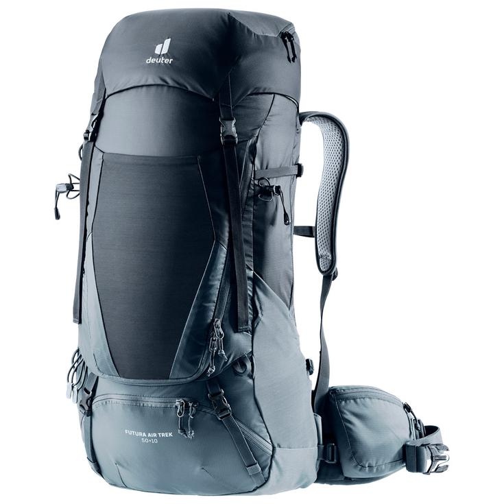 Deuter Sac à dos Futura Air Trek 50+10 Black Graphite Présentation