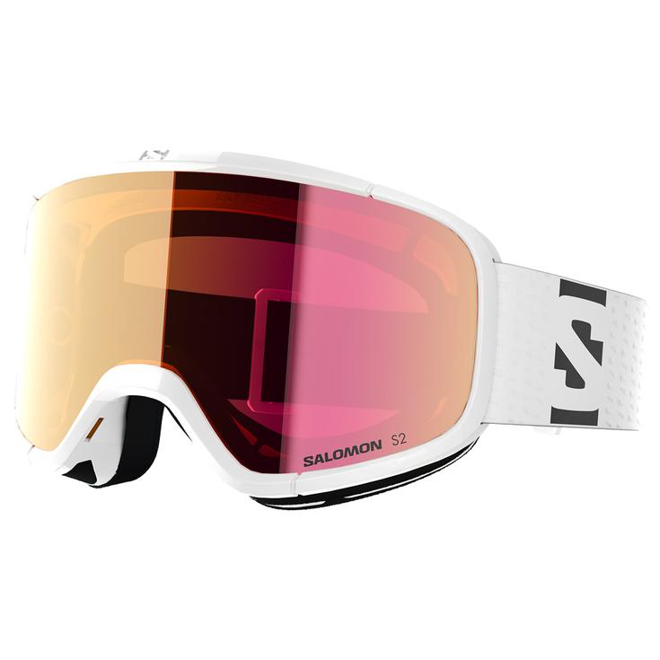 Salomon Skibrillen Lumi White Multilayer Ruby Voorstelling