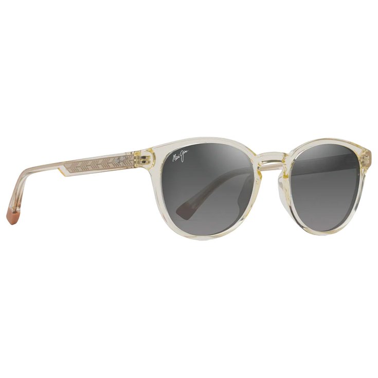 Maui Jim Zonnebrillen Hiehie Jaune Transparent Brillant Gris Neutre Minéral Superthin Voorstelling