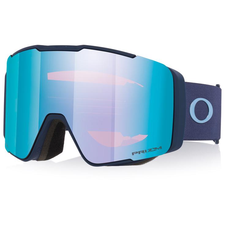 Oakley Line Miner Pro L Matte White Prizm Sapphire Iridium + Prizm Iced Iridium 