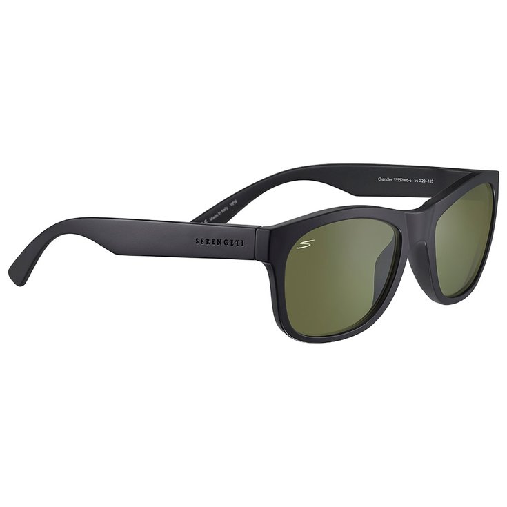 Serengeti Gafas Matte Black Saturn 555nm Presentación