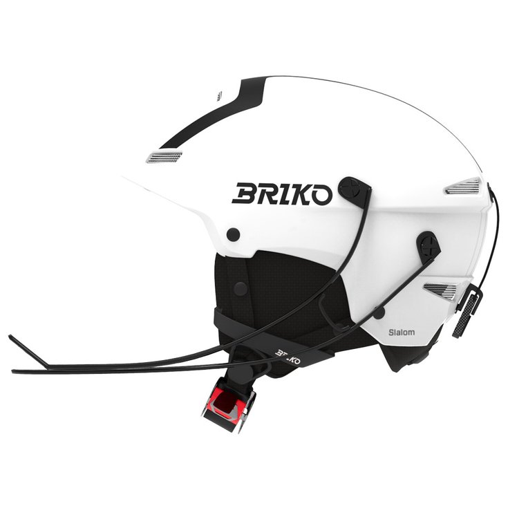 Briko Helm Slalom Epp 2.0 Shiny White Black Präsentation