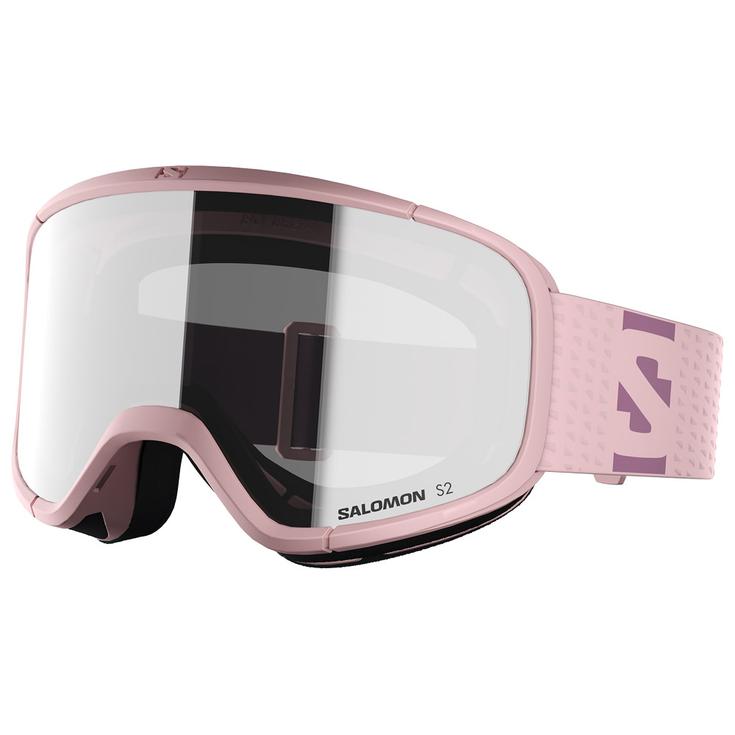 Salomon Skibrille Aksium 2.0 Heavenly Pink Multilayer Super White Präsentation
