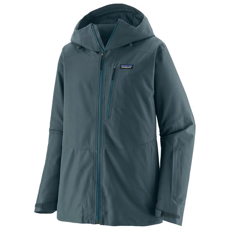 Patagonia Skijacke Powder Town Summit Blue Präsentation