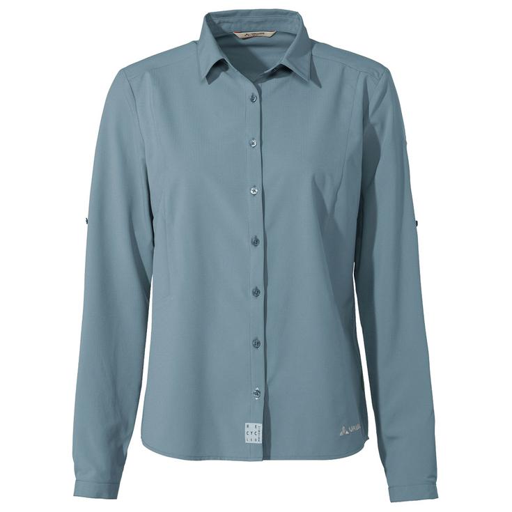 Vaude Women's Rosemoor Long Sleeve Shirt IV Nordic Blue 