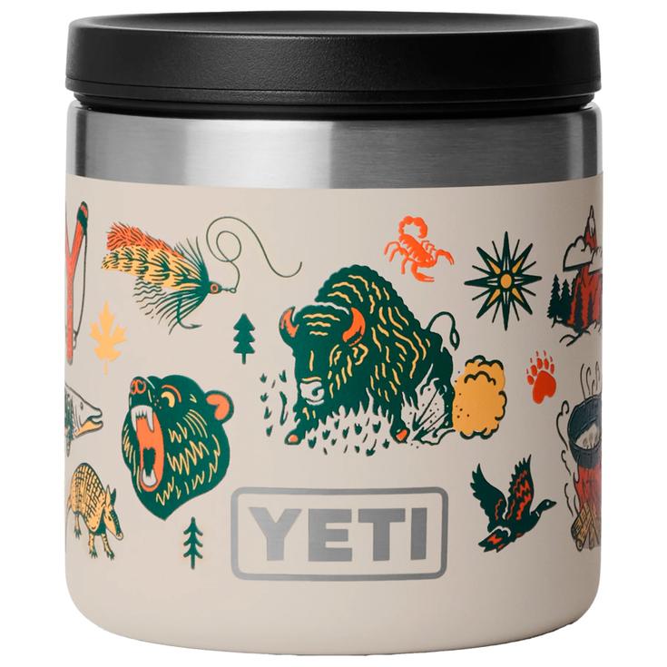 Yeti Olla Rambler Food Jar 8 Oz (237 ml) Cape Summer Camp Presentación