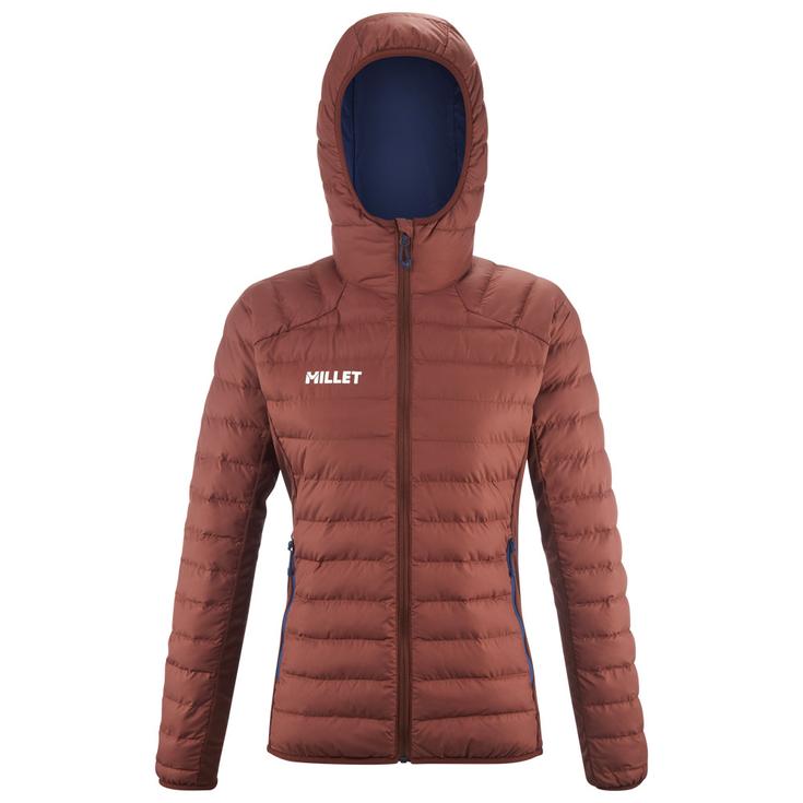Millet Daunenjacke Fitz Roy Warm Hoodie W Cinnamon Präsentation