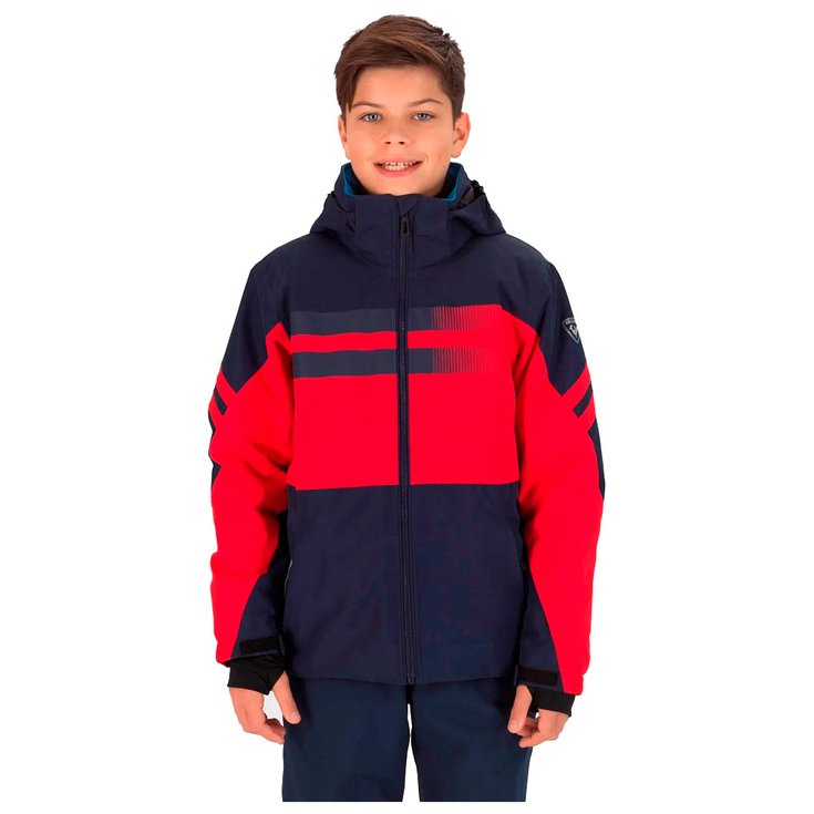 Rossignol Ski Jacket Boy Course Dark Navy Overview
