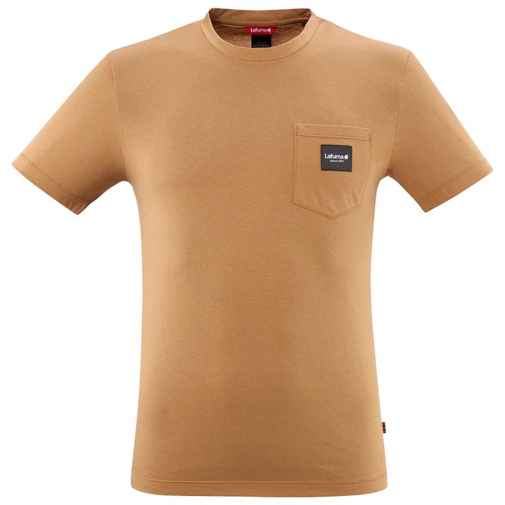 Lafuma Camiseta de trekking Sentinel Pocket Tee M Gold Umber Presentación