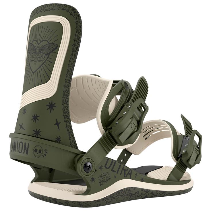 Union Snowboard Binding Ultra Black Wos Jess Kimura Overview