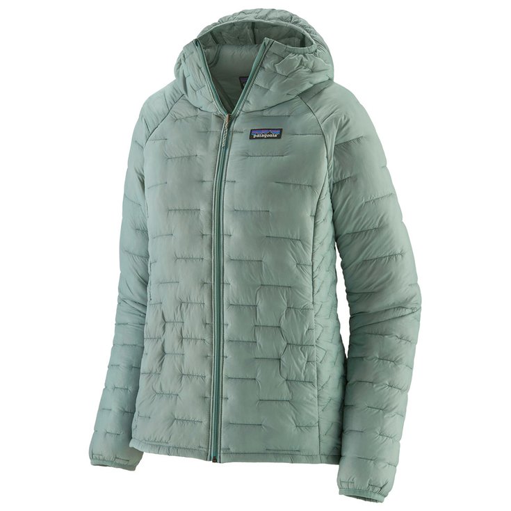 Patagonia Daunenjacke Micro Puff Hoody W's Thermal Blue Präsentation