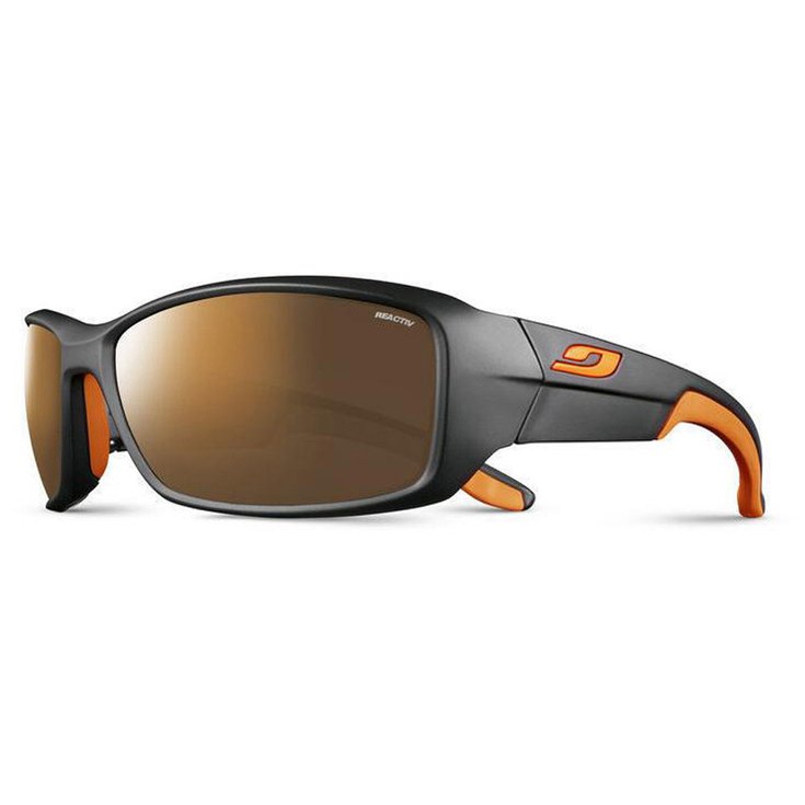 Julbo Sunglasses Run Mat Noir Orange Reactiv Perfomance High Mountain 2-4 Overview