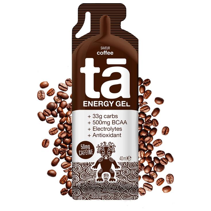 TA Energy Gel Energétique Gels Energy 40 ml Coffee Présentation