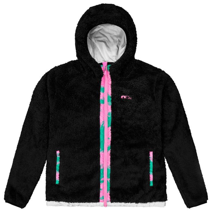 Picture Fleece Posy Vapor Grey Overview