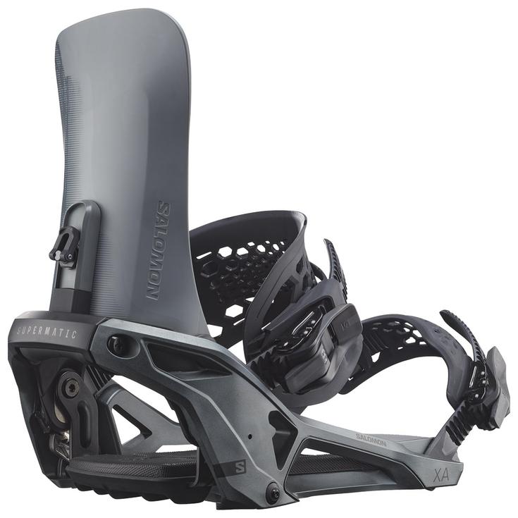 Salomon Fix Snowboard XA Supermatic Castor Grey Présentation