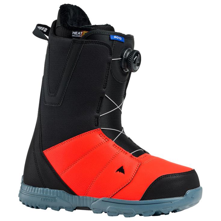 Burton Boots Moto Boa Fiesta Red Overview