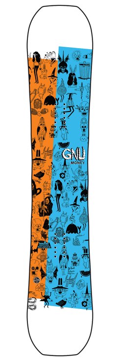 Gnu Planche Snowboard Money Profil