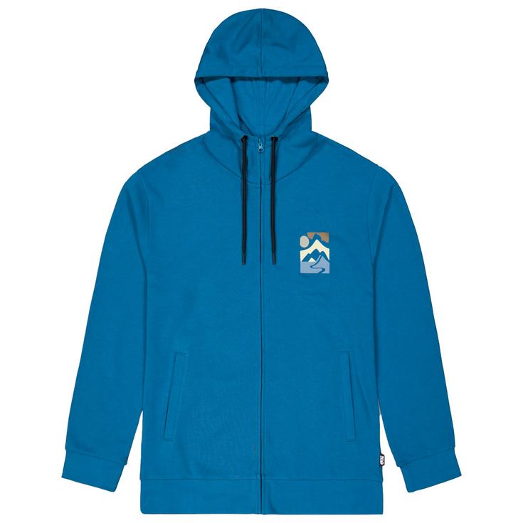 Picture Sweatshirt Kenoma Zip Serenity Blue Präsentation