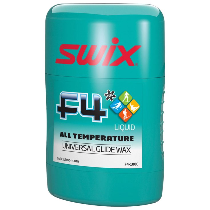 Swix Waxing F4 Liquide + Polisseur 100ml Overview