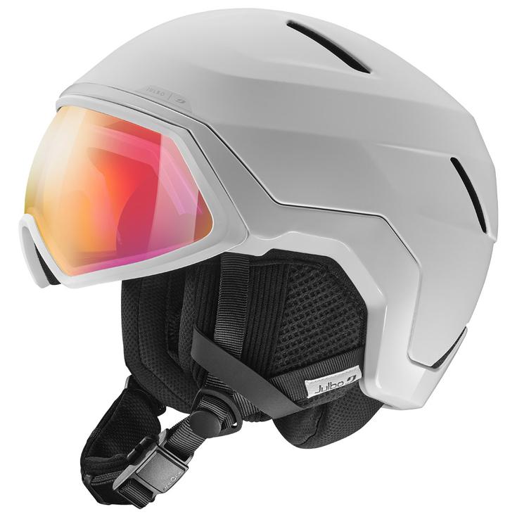 Julbo Casque de ski avec visière Celest Blanc Reactiv 1-3 High Contrast Présentation