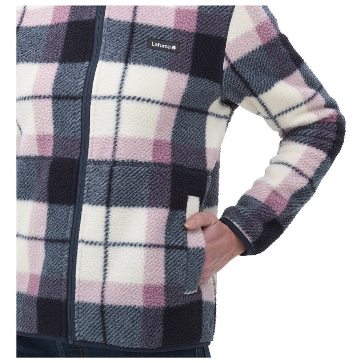 Lafuma Polar Arkhale Sherpa Zip W Navy Detalle Lafuma Polar Arkhale Sherpa Zip W Navy Detalle