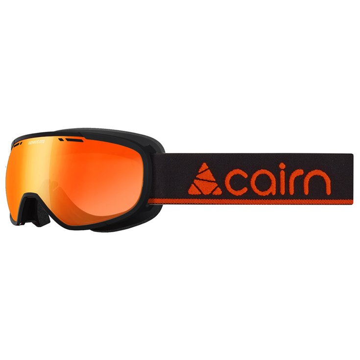 Cairn Goggles Genius Otg Mat Black Orange Mirror Spx3000 Ium Overview