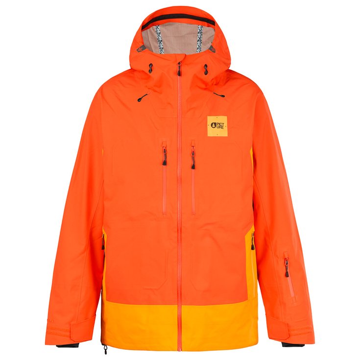 Picture Blouson Ski Welcome 3L Red Overview