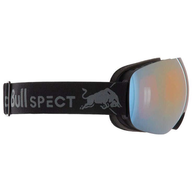 Red Bull Spect Bent Matt Black Orange Gold Mirror 