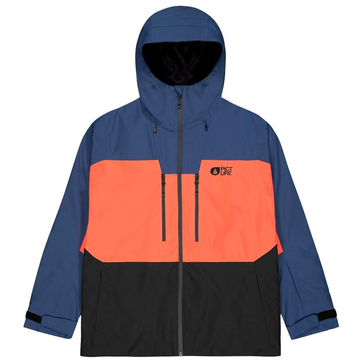 Picture Ski Jacket Object Patriot Blue Neon Flare Overview
