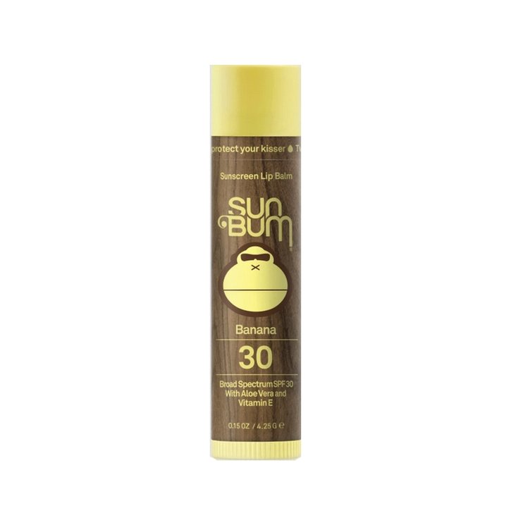 Sun Bum Crema solare Lip Original Balm Spf 30 Banana Vista di profilo