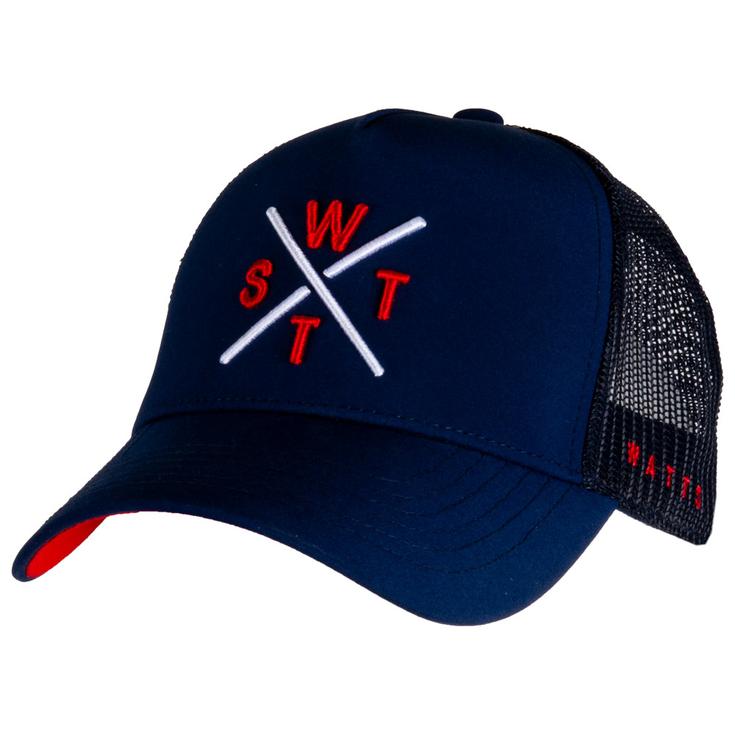 Watts Petten R-Tribe Cap Ink Navy White Voorstelling