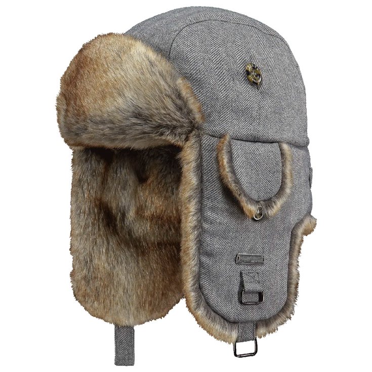 Barts Gorro Kamikaze Grey Herringbone Presentación