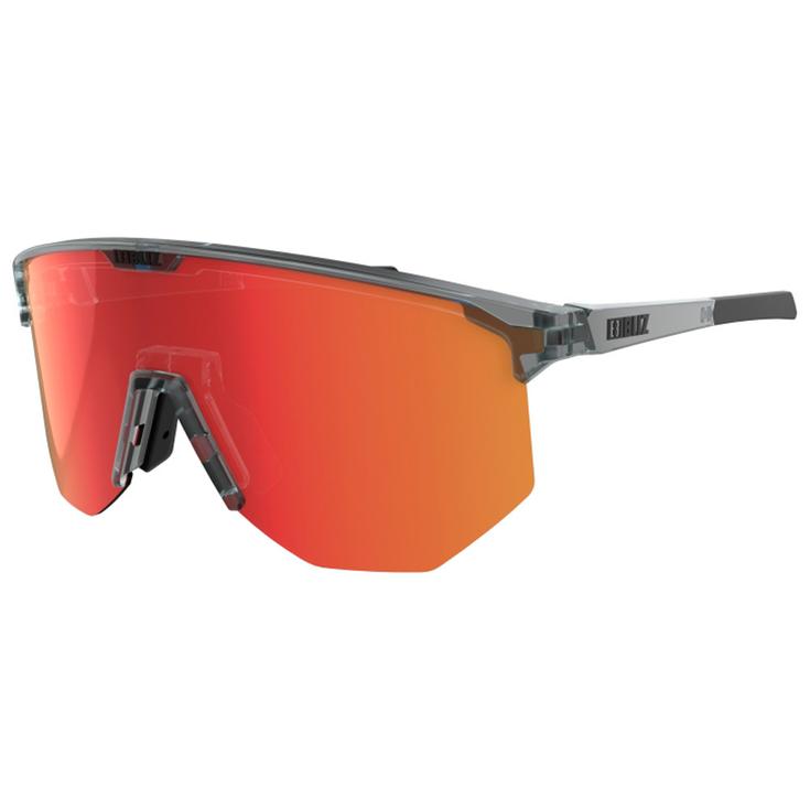 Bliz Gafas Hero Transparent Dark Grey Brown Red Multi Presentación