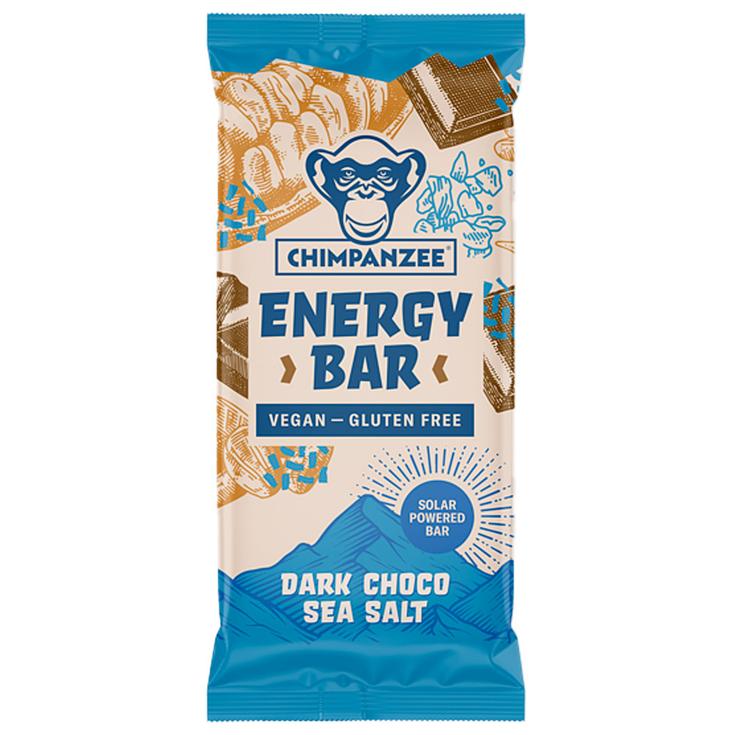 Chimpanzee Barrita energética Energy Bars 55g Chocolat & Sel Marin Presentación