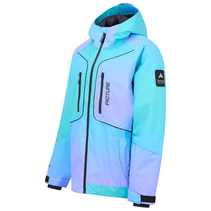 Picture Chaqueta esqui Luma Gradient Frozen Gradient Print Presentación