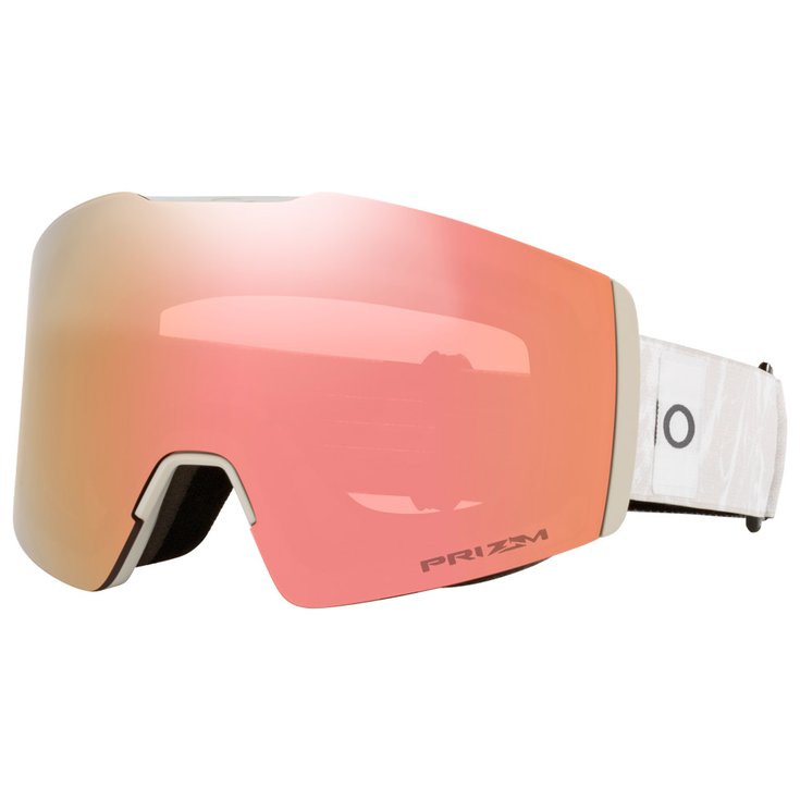Oakley Maschera Fall Line M Grey Crystal Prizm Rose Gold Iridium Presentazione