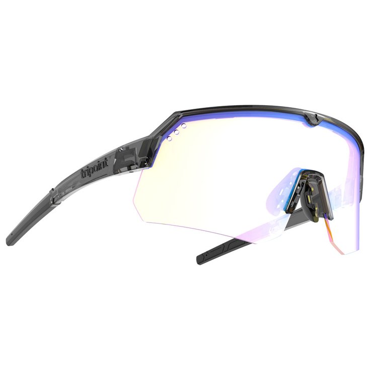 Tripoint Sonnenbrille Treriksroset Shiny Transparent Black Tri-X Chromic Präsentation