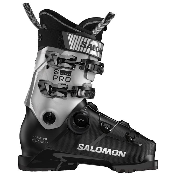 Salomon Botas de esquí S/Pro Supra Boa 95 W Black Silver Metal Presentación